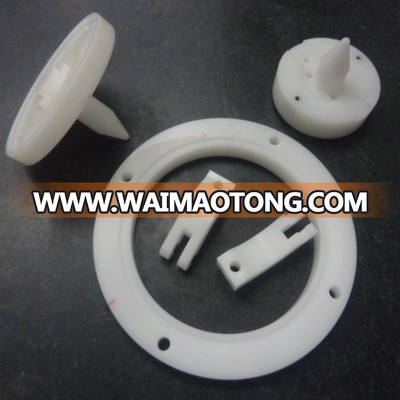 Machining White POM Parts